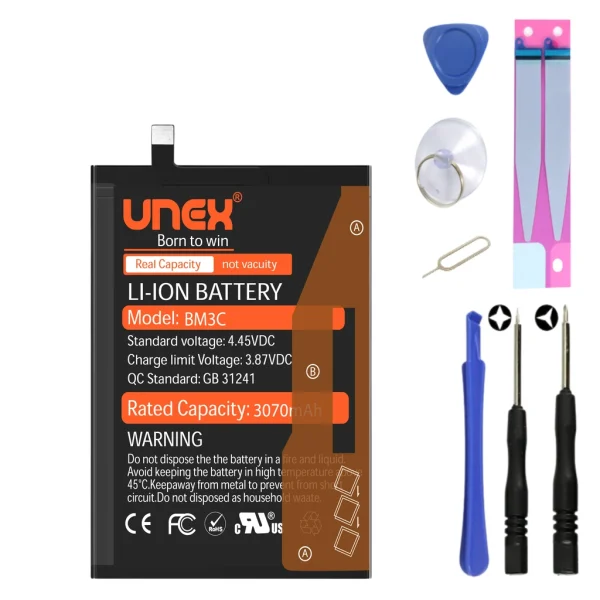 REDMI MI 7, BM3C Battery Replacement for Redmi MI 7 High Capacity Li-ion Polymer Battery Long lasting Backup.
