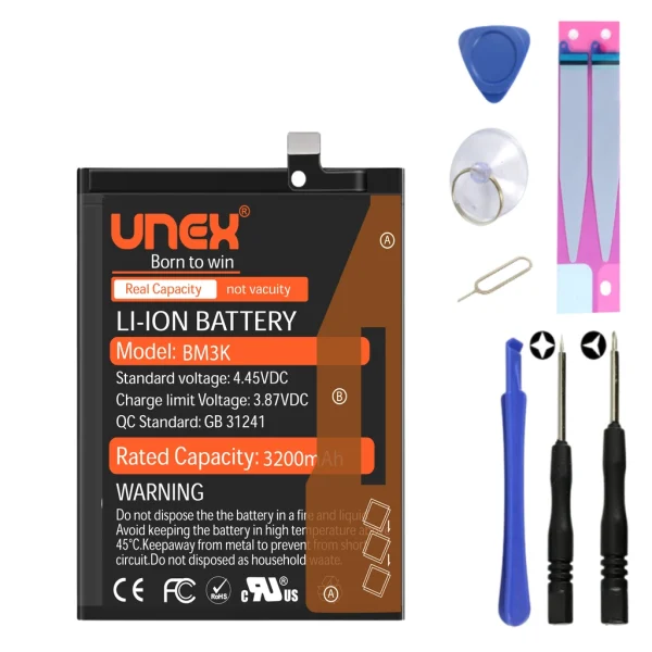 REDMI MIX 3 BM3K Battery Replacement for Redmi MIX 3 High Capacity Li-ion Polymer Battery Long lasting Backup.