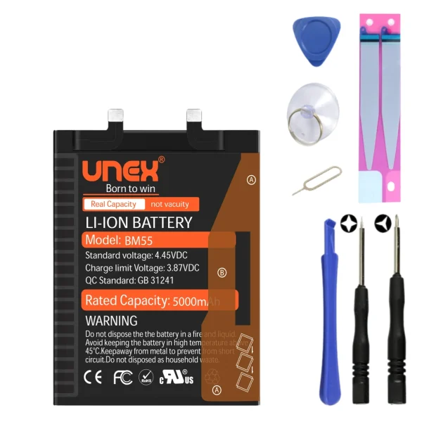 REDMI MI 11 ULTRA, BM55 Battery Replacement for Redmi MI 11 ULTRA High Capacity Li-ion Polymer Battery Long lasting Backup.
