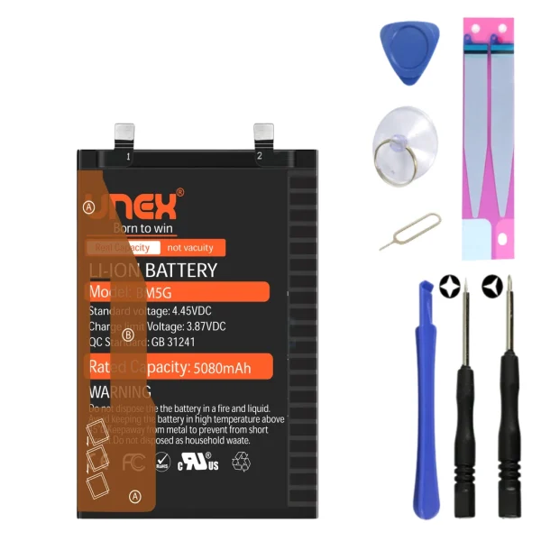 REDMI MI POCO X4 GT, BM5G Battery Replacement for Redmi MI POCO X4 GT High Capacity Li-ion Polymer Battery Long lasting Backup.