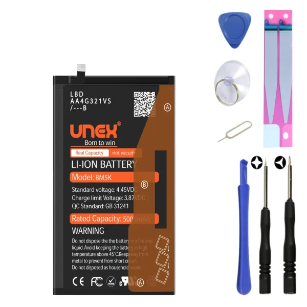 REDMI MI TAB 5 PRO 12.4, BM5K Battery Replacement for Redmi MI TAB 5 PRO 12.4 High Capacity Li-ion Polymer Battery Long lasting Backup.
