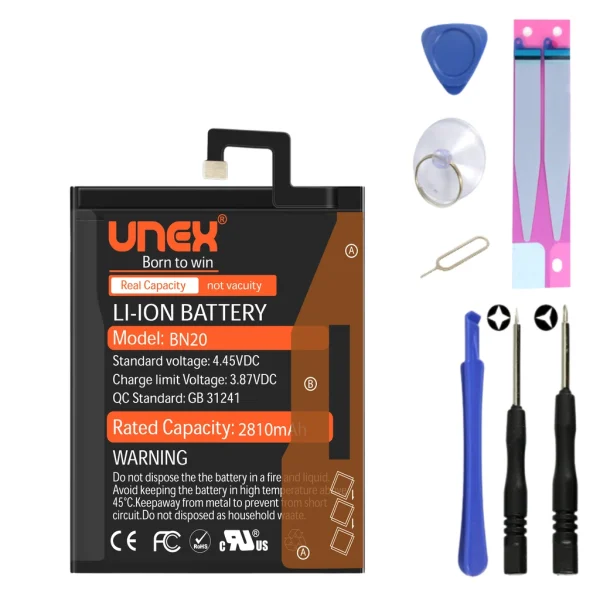 REDMI MI 5C, BN20 Battery Replacement for Redmi MI 5C High Capacity Li-ion Polymer Battery Long lasting Backup.