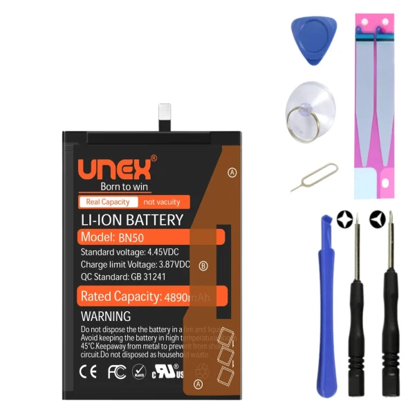 REDMI MAX 2,BN50 Battery Replacement for Redmi MAX 2 High Capacity Li-ion Polymer Battery Long lasting Backup.