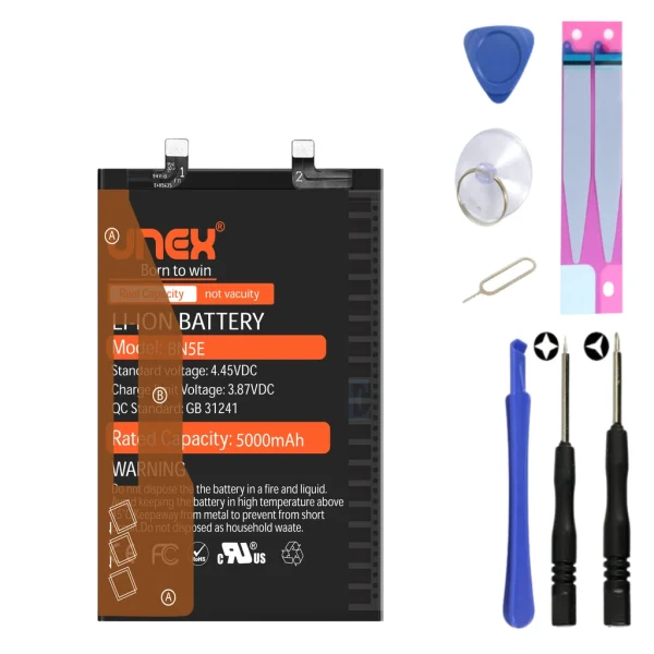 REDMI REDMI NOTE 11 PRO 5G,POCO X4 PRO 5G,NOTE 12 PRO 4G,NOTE 11 PRO+ Battery Replacement for Redmi BN5E High Capacity Li-ion Polymer Battery Long lasting Backup.