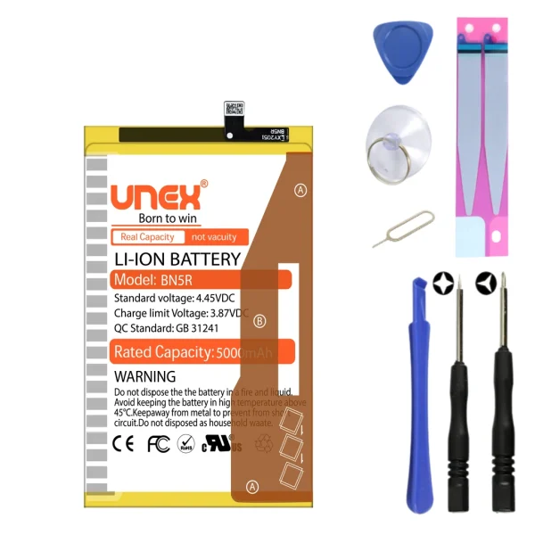 REDMI A3, BN5R Battery Replacement for Redmi REDMI A3 High Capacity Li-ion Polymer Battery Long lasting Backup.