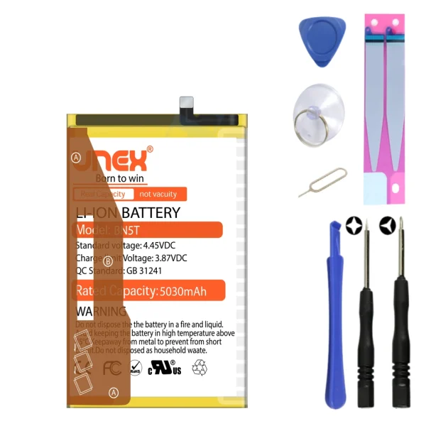 REDMI 13, BN5T Battery Replacement for Redmi REDMI 13 High Capacity Li-ion Polymer Battery Long lasting Backup.