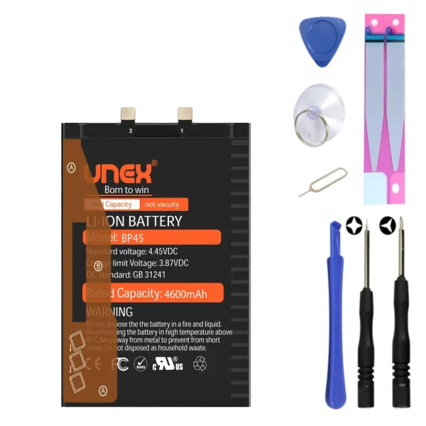 REDMI MI 12 PRO, BP45 Battery Replacement for Redmi MI 12 PRO High Capacity Li-ion Polymer Battery Long lasting Backup.