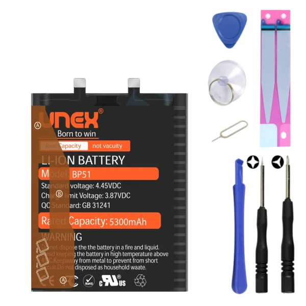 REDMI MI 14 ULTRA, BP51 Battery Replacement for Redmi MI 14 ULTRA High Capacity Li-ion Polymer Battery Long lasting Backup.