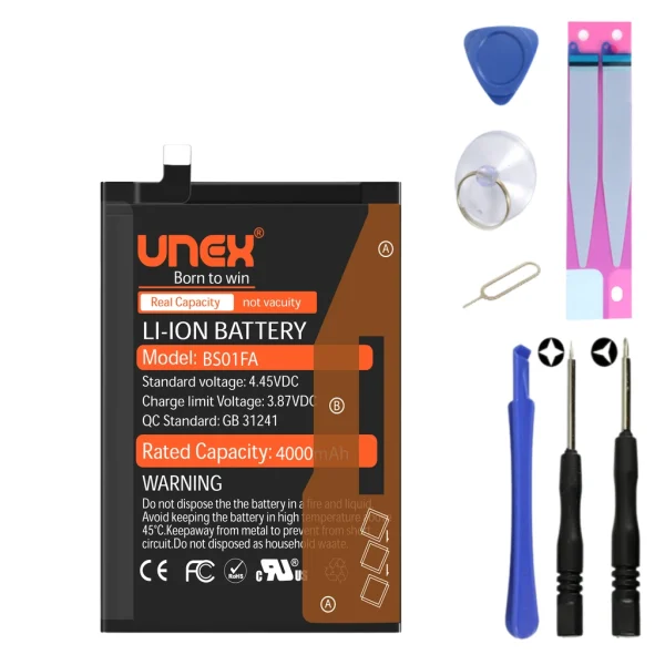 REDMI BLACK SHARK 1, BS01FA Battery Replacement for Redmi BLACK SHARK 1 High Capacity Li-ion Polymer Battery Long lasting Backup.