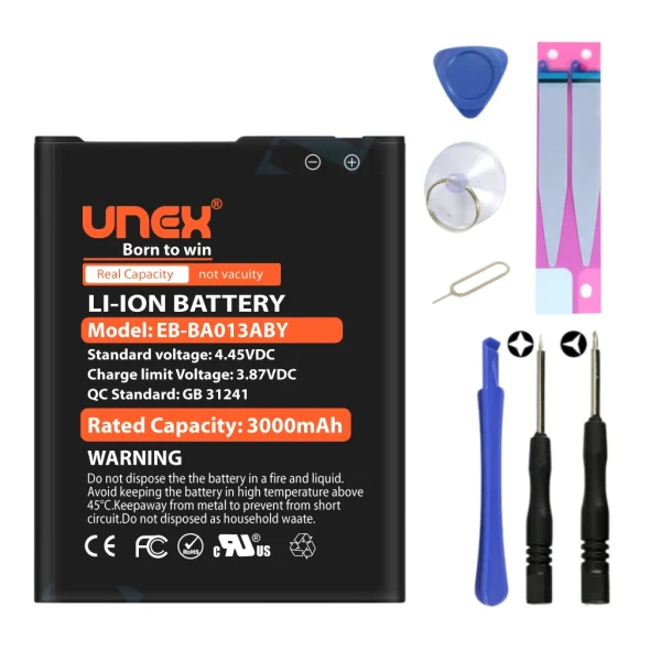 SAMSUNG A01 Core,A03 Core,A3 Core,A013 Battery Replacement for Samsung EB-BA013ABY High Capacity Li-ion Polymer Battery Long lasting Backup.