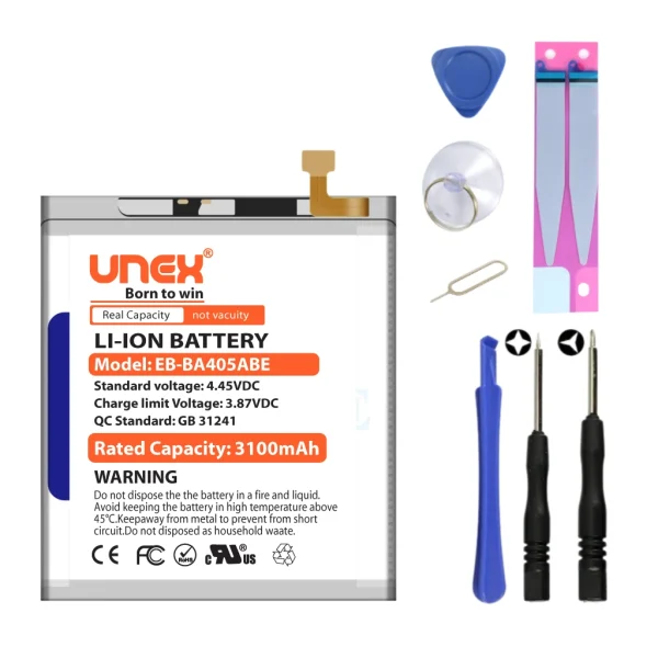 SAMSUNG A40 Battery Replacement for Samsung EB-BA405ABE High Capacity Li-ion Polymer Battery Long lasting Backup.