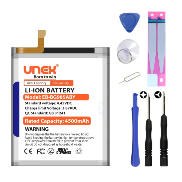 SAMSUNG S20+,S20 Plus Battery Replacement for Samsung EB-BG985ABY High Capacity Li-ionPolymer Battery Long lasting Backup.