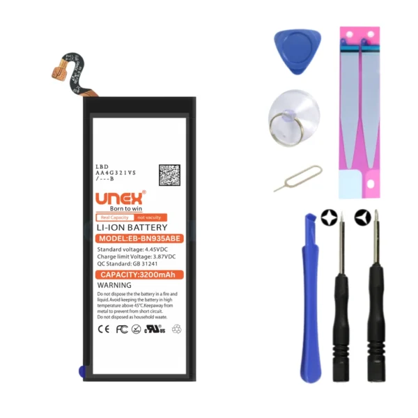 SAMSUNG Note 7,N935 Battery Replacement for Samsung EB-BN935ABE High Capacity Li-ion Polymer Battery Long lasting Backup.