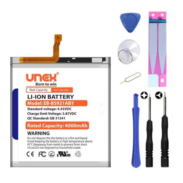 SAMSUNG S24 Ultra (USA) Battery Replacement for Samsung EB-BS921ABY High Capacity Li-ion Polymer Battery Long lasting Backup.