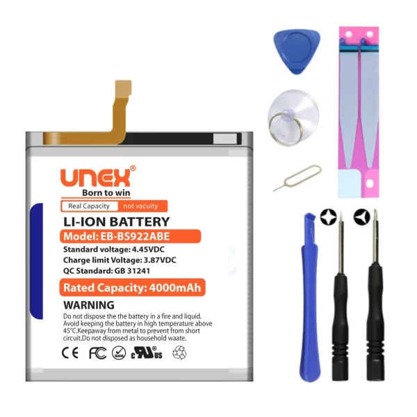 SAMSUNG S24 Battery Replacement for Samsung EB-BS922ABE High Capacity Li-ion Polymer Battery Long lasting Backup.