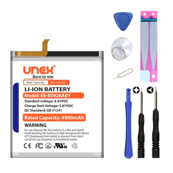 SAMSUNG S24+,S24 Plus Battery Replacement for Samsung EB-BS926ABY High Capacity Li-ion Polymer Battery Long lasting Backup.