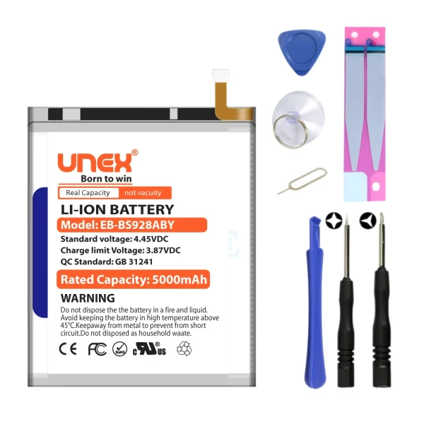 SAMSUNG S24U,S24 Ultra Battery Replacement for Samsung EB-BS928ABY High Capacity Li-ion Polymer Battery Long lasting Backup.