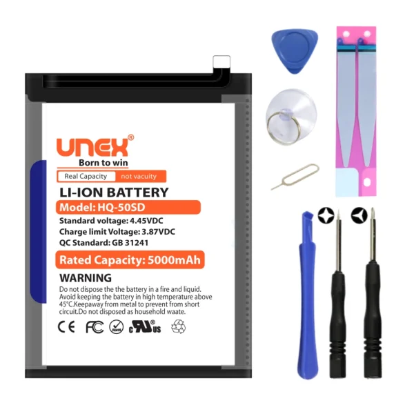 SAMSUNG A03,A14 4G Battery Replacement for Samsung HQ-50SD High Capacity Li-ion Polymer Battery Long lasting Backup.