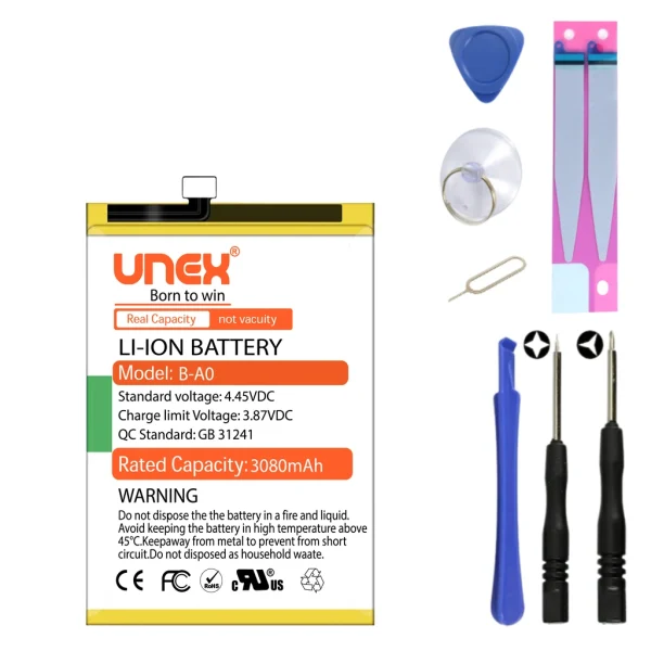 VIVO V3 Max Battery Replacement for VIVO B-A0 High Capacity Li-ion Polymer Battery Long lasting Backup.
