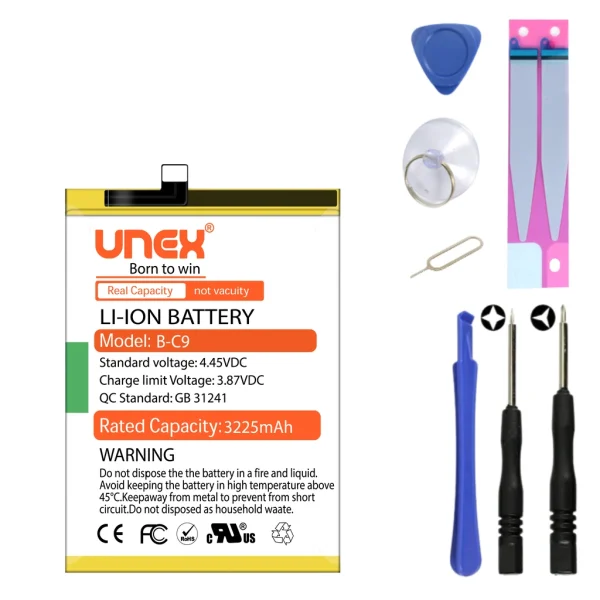 VIVO V7 PLUS, Y79, Y79A Battery Replacement for VIVO B-C9 High Capacity Li-ion Polymer Battery Long lasting Backup.