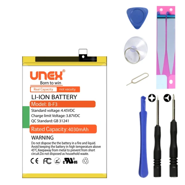 VIVO Y91, Y93, Y95, Y93S, Y91C, Y90, Y1S, Y91i  Battery Replacement for VIVO B-F3 High Capacity Li-ion Polymer Battery Long lasting Backup.