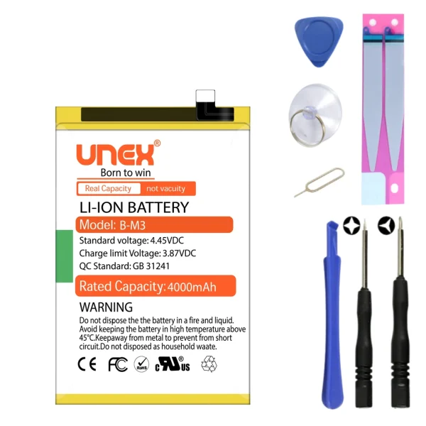 VIVO Y50, Y30, Y30i Battery Replacement for VIVO B-M3 High Capacity Li-ion Polymer Battery Long lasting Backup.