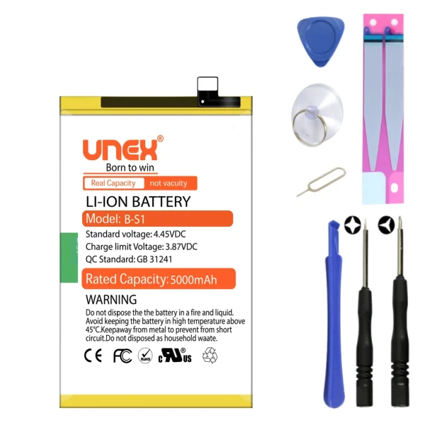 VIVO Y21, Y21s, Y31s 5G, Y33s Battery Replacement for VIVO B-S1 High Capacity Li-ion Polymer Battery Long lasting Backup.