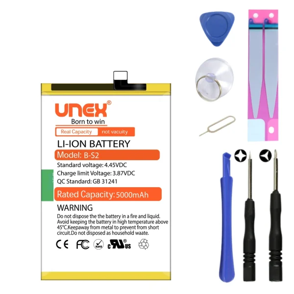 VIVO Y33S, Y21, Y21S, Y20, Y20S, Y12 Battery Replacement for VIVO B-S2 High Capacity Li-ion Polymer Battery Long lasting Backup.