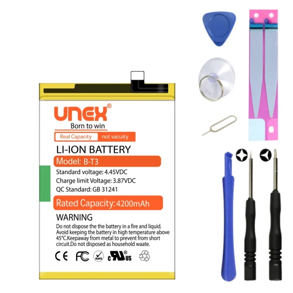 VIVO V23 5G, B-T3 Battery Replacement for VIVO V23 5G High Capacity Li-ion Polymer Battery Long lasting Backup.