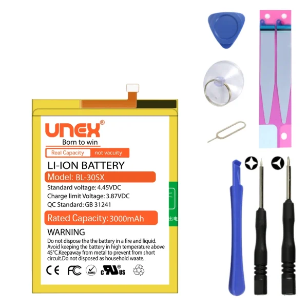 INFINIX S2, S2 PRO, BL-30SX Battery Replacement for INFINIX S2,S2 PRO High Capacity Li-ion Polymer Battery Long lasting Backup.
