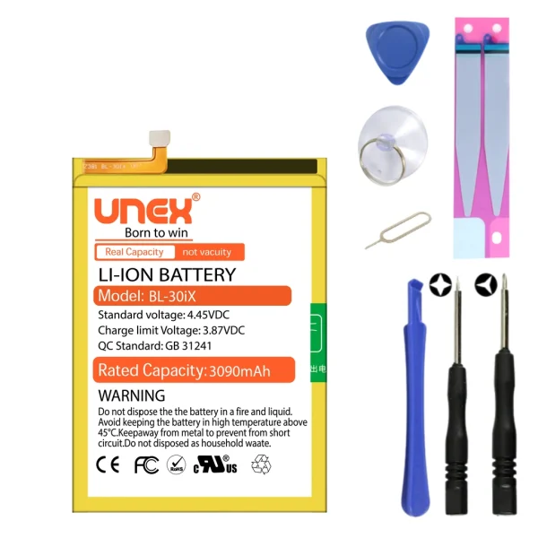 INFINIX ZERO 3, BL-30iX Battery Replacement for INFINIX ZERO 3 High Capacity Li-ion Polymer Battery Long lasting Backup.
