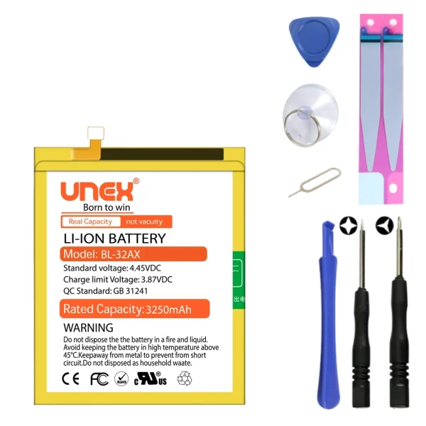 INFINIX ZERO 4, BL-32AX Battery Replacement for INFINIX ZERO 4 High Capacity Li-ion Polymer Battery Long lasting Backup.
