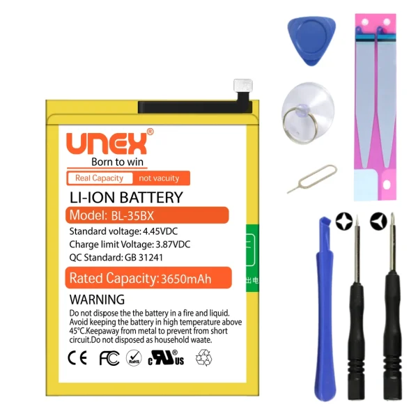 INFINIX ZERO 6, ZERO 6 PRO, BL-35BX Battery Replacement for INFINIX ZERO 6,ZERO 6 PRO High Capacity Li-ion Polymer Battery Long lasting Backup.