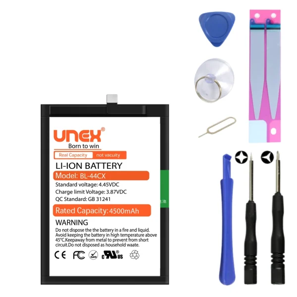 INFINIX NOTE 4 PRO, BL-44CX Battery Replacement for INFINIX NOTE 4 PRO High Capacity Li-ion Polymer Battery Long lasting Backup.