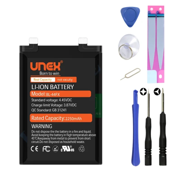 INFINIX NOTE 12 VIP, BL-44FX Battery Replacement for INFINIX NOTE 12 VIP High Capacity Li-ion Polymer Battery Long lasting Backup.
