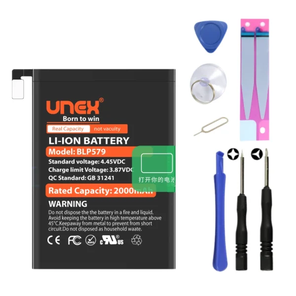 OPPO R5,R5S,BLP579 Battery Replacement for OPPO R5,R5S High Capacity Li-ion Polymer Battery Long lasting Backup.