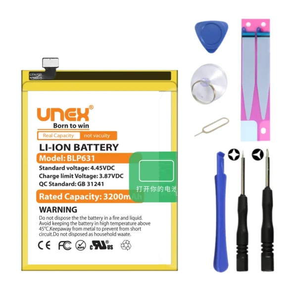 OPPO F5,F5 Plus,F5 Youth,A73,F3,A77,A75 Battery Replacement for OPPO BLP631 High Capacity Li-ion Polymer Battery Long lasting Backup.