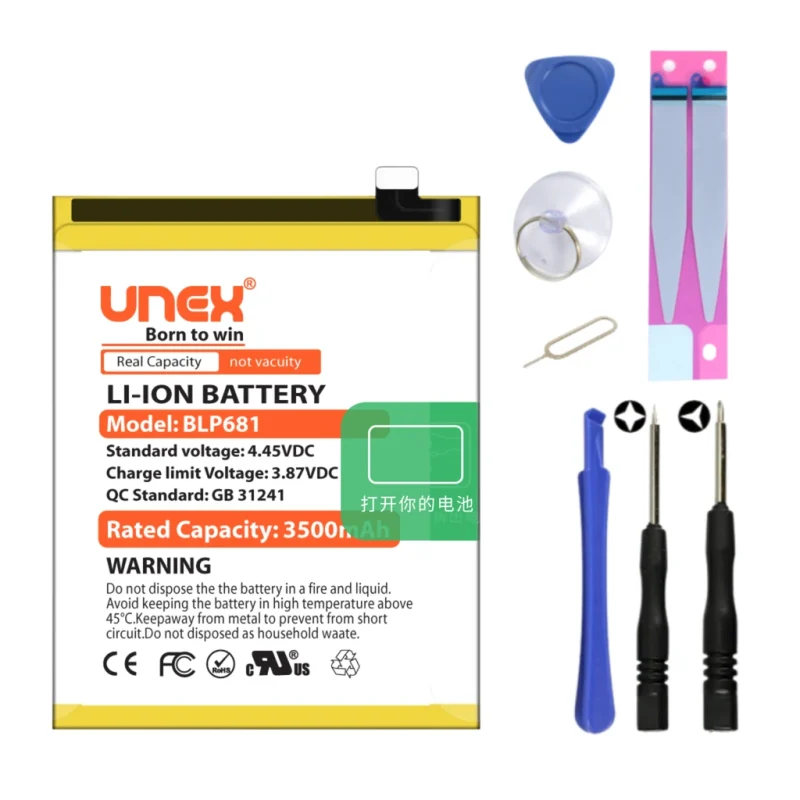 Buy OPPO R17/F9 Battery - High Capacity Li-ion BLP681