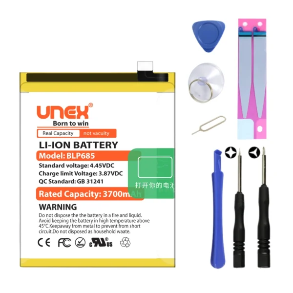 Buy OnePlus 6T, 7 Battery Replacement - High Capacity BLP685
