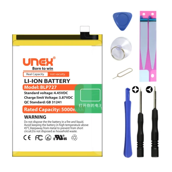 OPPO A5 2020,A9 2020,A11X,BLP727 Battery Replacement for OPPO A5 2020,A9 2020,A11X High Capacity Li-ion Polymer Battery Long lasting Backup.