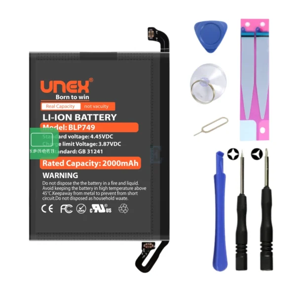 Buy Realme X2 Pro BLP749 Battery - High Capacity Li-ion Polymer