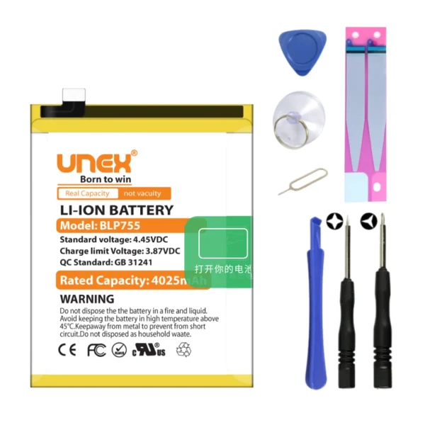 OPPO Reno3 4G 2020,Reno3 5G,Reno3 Pro,Reno3 Youth,Reno3 5G Battery Replacement for OPPO BLP755 High Capacity Li-ion Polymer Battery Long lasting Backup.