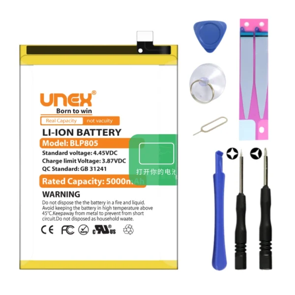 OPPO A53 4G,A53S,A32,A54 BLP805 Battery Replacement for OPPO A53 4G,A53S,A32,A54 High Capacity Li-ion Polymer Battery Long lasting Backup.