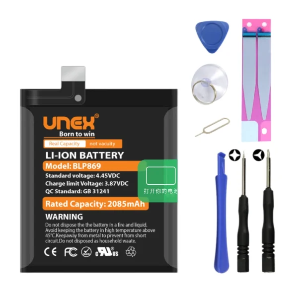OPPO BLP869 Battery Replacement for OPPO BLP869 High Capacity Li-ion Polymer Battery Long lasting Backup.