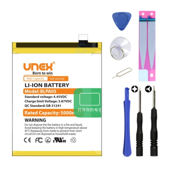 OPPO Reno10 5G,Reno 10 PRO,A2 Pro,BLPA05 Battery Replacement for OPPO Reno10 5G,Reno 10 PRO,A2 Pro High Capacity Li-ion Polymer Battery Long lasting Backup.