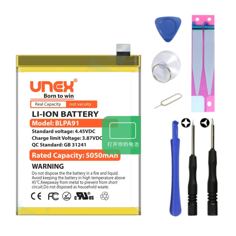Realme 13 Pro+ BLPA91 Battery Replacement High Capacity Li-ion Polymer Battery Long lasting Backup.