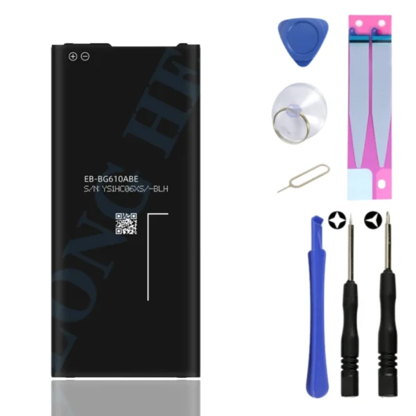 SAMSUNG  J7 PRIME,J4+ Battery Replacement for Samsung EB-BG610ABE High Capacity Li-ion Polymer Battery Long lasting Backup.