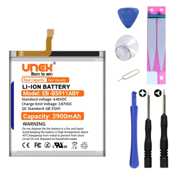 SAMSUNG S23 (USA) Battery Replacement for Samsung EB-BS911ABY High Capacity Li-ion Polymer Battery Long lasting Backup.