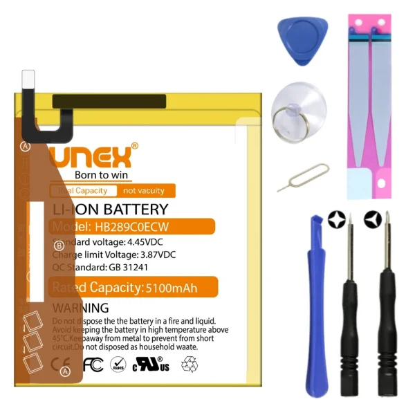 HUAWEI HB289C0ECW Battery Replacement for HUAWEI MEDIAPAD M5 High Capacity Li-ion Polymer Battery Long lasting Backup.