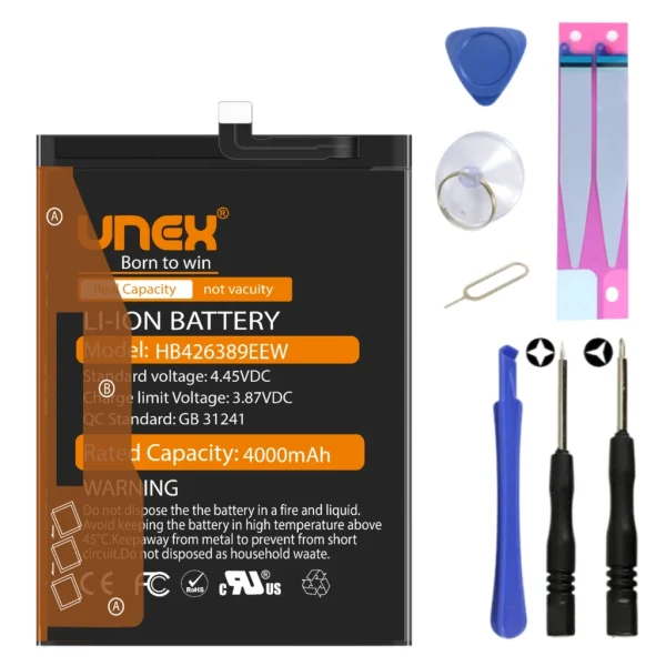 HUAWEI HB426389EEW Battery Replacement for HUAWEI HONOR 20 LITE,HONOR 30i,HONOR 20 YOUTH High Capacity Li-ion Polymer Battery Long lasting Backup.